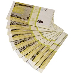 Конверт 200 евро в уп.10 шт.   /  Артикул: 91343