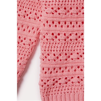 Reiss Isobel Crochet Crew Neck Jumper