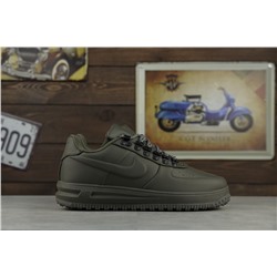 Найк Lunar Force 1 Duckboot Low ‘Sequoia’ из натуральной кожи