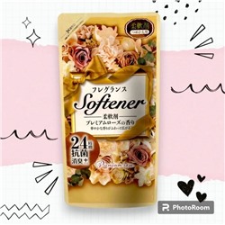 Кондиционер для белья "Softener Premium Rose" (с антибакт. эффектом и богатым ароматом роз) 450 мл