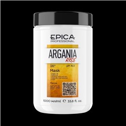 Argania Rise ORGANIC Маска для придания блеска с маслом арганы, 1000 мл.