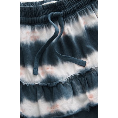 Multi Tie Dye Tiered Skirt (3-16yrs)