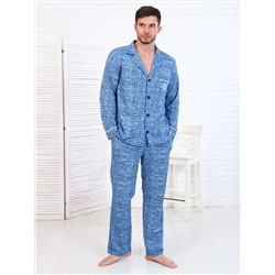 Пижама мужская 9-194в (синий)