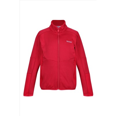 Regatta Junior Red Highton Winter Full Zip Fleece