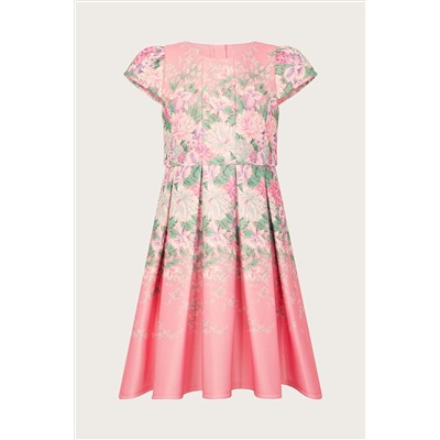 Monsoon Pink Floral Print Scuba Dress