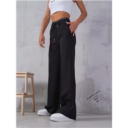 Женские брюки - палаццо 👖  ☑️ Пояс на резинке  ☑️ Качество отличное 😘 ☑️ ткань брючная  ☑️ Посадка высокая , рост модели 170