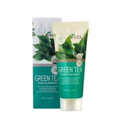 EKEL Foam Cleanser Green Tea Пенка для умывания с экстрактом зеленого чая 100мл