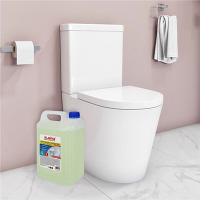 Средство для уборки туалета 5 л, ЛАЙМА PROFESSIONAL, гель с отбеливающим эффектом, 601612