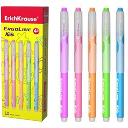 Ручка шариковая 41539 Ultra Glide ErgoLine Kids синяя Erich Krause