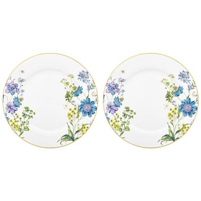 Набор тарелок для закуски 2 пр. 20,5*20,5*1,5 см "Juliette" NEW BONE CHINA