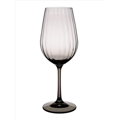 Виола бокал для вина 450 мл LN90804 "Графитовая ножка + низ чаши"opt (6*)