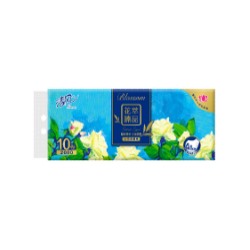 Gold Hond Ye Paper Премиальная особомягкая туалетная бумага "Breeze Blossom" (четырёхслойная, с гладкой поверхностью) 30 м х 10 рулонов / 6