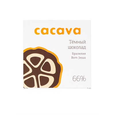 Тёмный шоколад 66 % какао (Бразилия, Bom Jesus), в наличии с 29 апреля 2024 г.