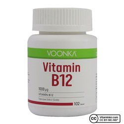 Voonka Витамин B12 102 таблетки