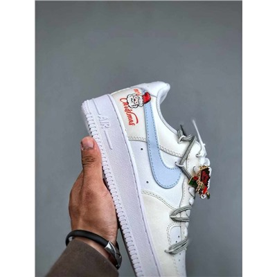 Кроссовки Nik*e Air Force 1 Low 07 strap graffiti из версии air force с низким вырезом