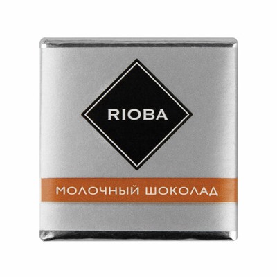 Шоколад порционный RIOBA Молочный 32%, 800 г, пакет, 366305