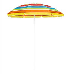 %Зонт пляжный (купол 180 см, без основания, в ассорт.)