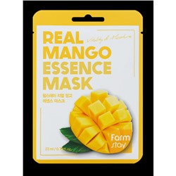FarmStay Маска для лица тканевая с экстрактом манго Real Mango Essence Mask 8809636280327