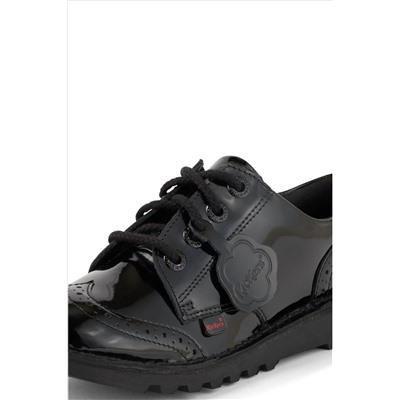 Kickers Kick Lo Black Brogues