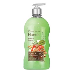 PAMPERED HANDS Крем-мыло для рук Яблоко и Корица 650г