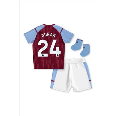 Aston Villa Home Baby Kit 2023-24 - Duran 24 Baby