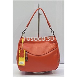 6018-2 orange сумка Wifeore натуральная кожа 22x10x25