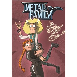 Блокнот в твёрдом переплёте “Metal Family. Вики и Глэм” Ковалева А.О.