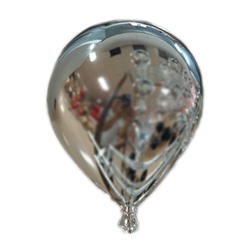 200 Воздушный шар серебро 15х15х20см Y150200