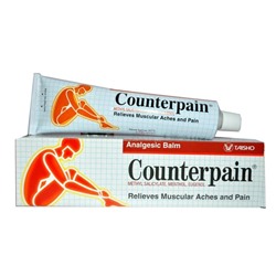 Taisho Обезболивающий бальзам для тела с согревающим эффектом / Counterpain Analgesic Balm, 60 г