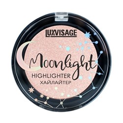 LuxVisage Хайлайтер компактный LUXVISAGE Moonlight т. 01 Rose Glow 4г.