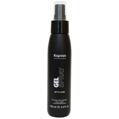 Гель-спрей для волос сильной фиксации «Gel-spray Strong» Kapous 100 мл