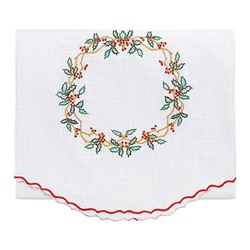 Дорожка на стол Festive wreath из коллекции New Year Essential, 45х150 см