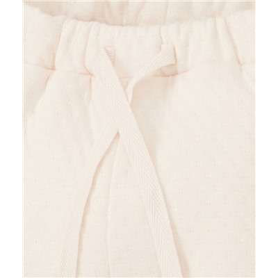 PANTALON DE JOGGING BÉBÉ ROSE EN COTON RECYCLÉ