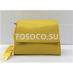 1090 yellow сумка Wifeore натуральная кожа 21x8x27