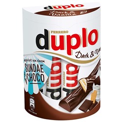 duplo Dark & Vanilla Sundae Choco 10er