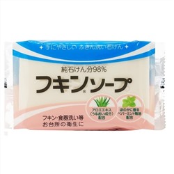 KANEYO Кухонное хозяйственное мыло "Fukin Soap" (с мятой), кусок 135 г / 48