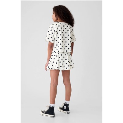 Gap Dotted Skort Outfit Set (4-13yrs)