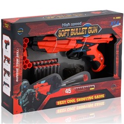 Feng Jia Игровой набор "Красное оружие: Супервыстрел К-28" (28 см, EVA пули 14 шт., патронташ, свет)
