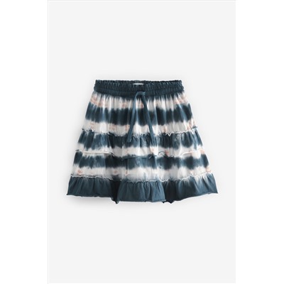 Multi Tie Dye Tiered Skirt (3-16yrs)