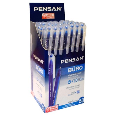 Ручка шариковая неавтомат. Pensan Buro,масл, синий 2270/50c