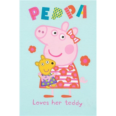 Character Peppa Pig Long Sleeved Girls Pyjama Set