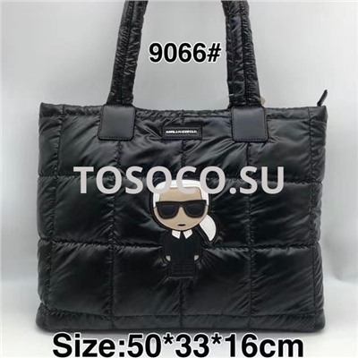 9066 black сумка текстиль 33x50x16