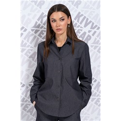 Рубашка Kivviwear 416003 темно-серый