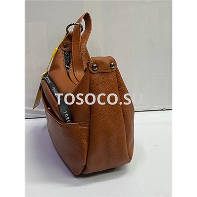 6681-2 brown сумка  Wifeore натуральная кожа 22x12x25