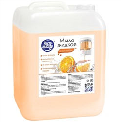 Мыло жидкое Чисто-Быстро Апельсин 5л (5шт/короб)
