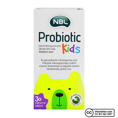 Nbl Probiotic Kids 30 жевательных таблеток