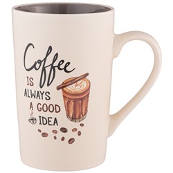 КРУЖКА "COFFEE IS ALWAYS A GOOD IDEA" 385 МЛ