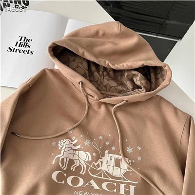 Женская толстовка худи Coach   Реплика 1:1