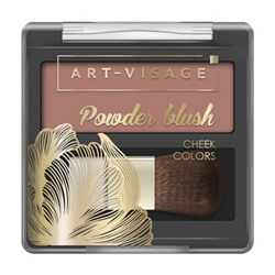 AV Румяна компактные с кисточкой Powder blush 303 cacao