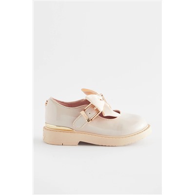 Baker by Ted Baker Girls Patent Mary Jane Shoes with Bow